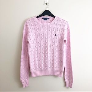 Ralph Lauren Cable Knit Cotton Sweater